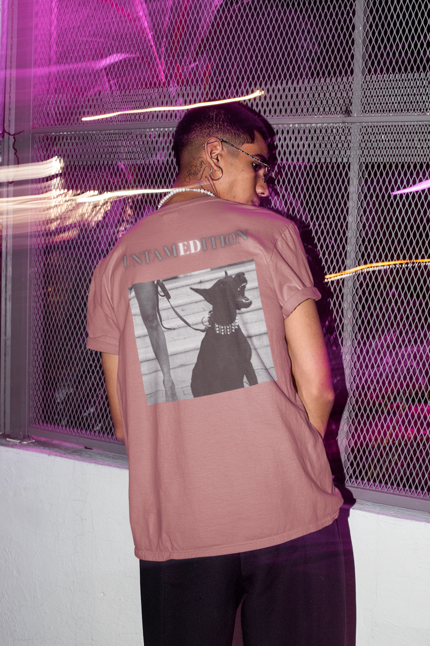 WAT IS LAW CrewNeck — Pink