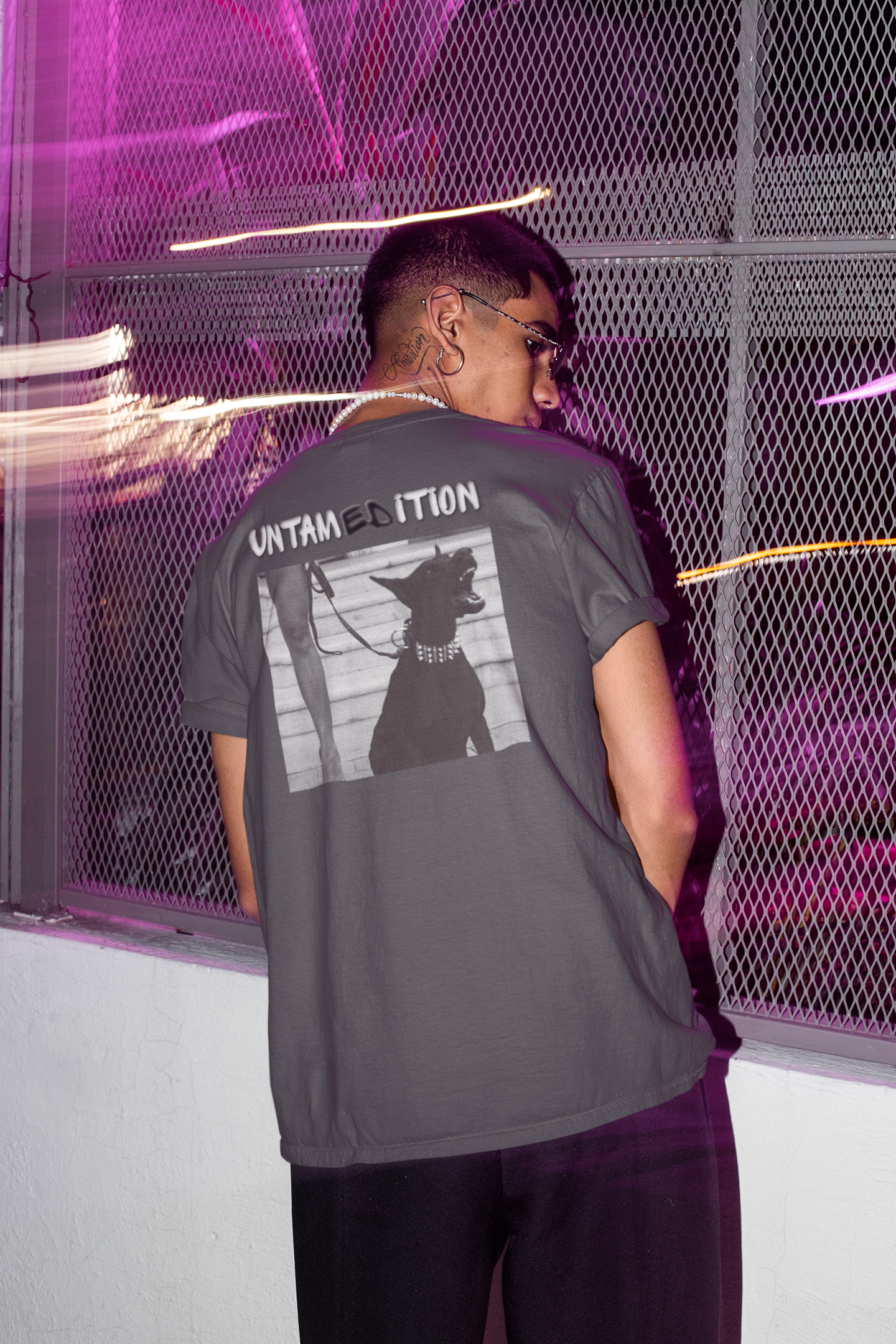 WAT IS LAW CrewNeck — Moon Grey